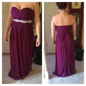 Sweetheart  bridesmaid dress